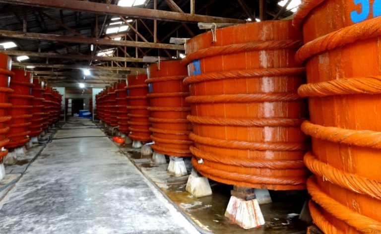 Cơ sở sản xuất nước mắm tại Ninh Thuận