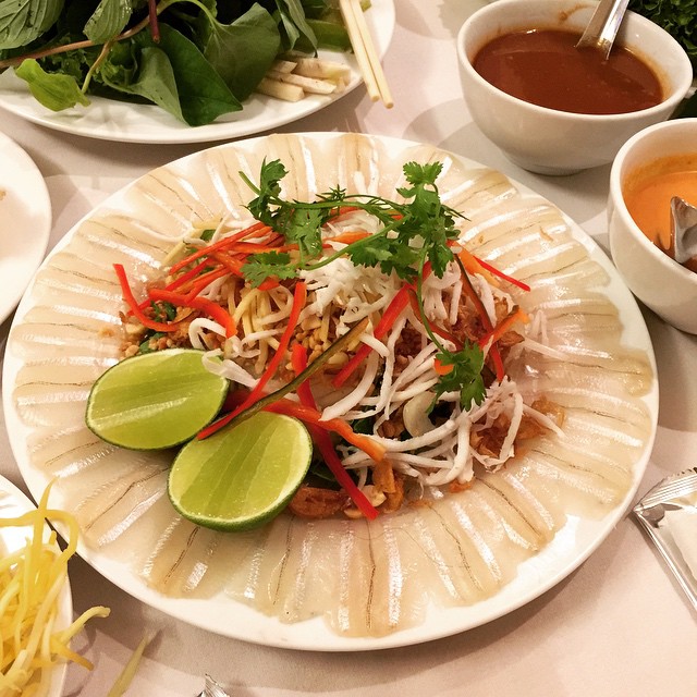 Gỏi cá Mai Ninh Thuận