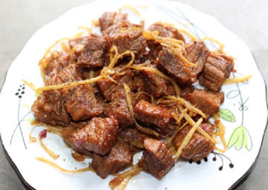 Thịt gừng Nùng Dín - Lào Cai
