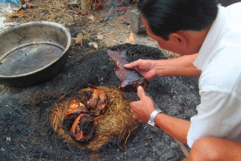 Cá nướng úp chậu - Nam Định