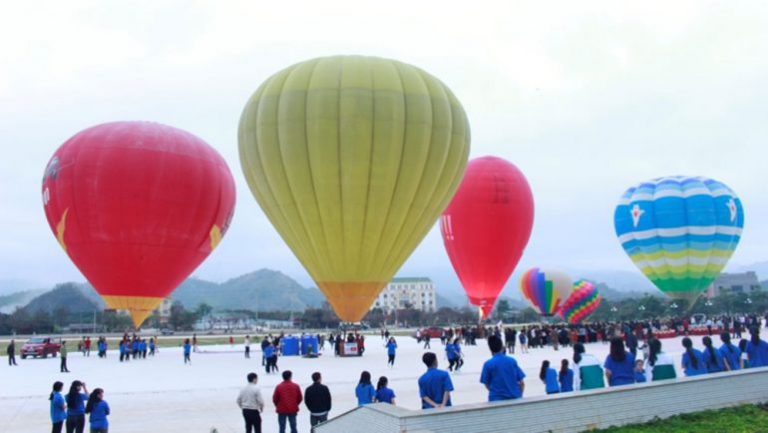 Lễ hội khinh khí cầu Quốc tế - Sơn La