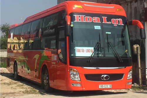 Hình ảnh xe Hoa Lợi (tuyến Ninh Thuận - Vũng Tàu)