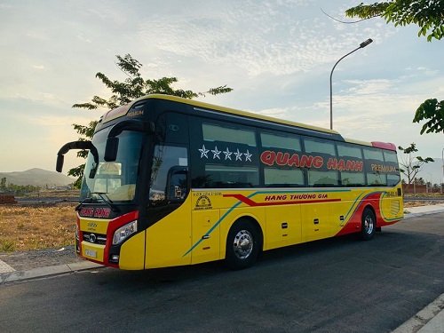 Hình ảnh xe Quang Hạnh (tuyến Bình Định - Nha Trang)