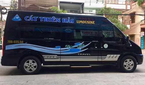 Hình ảnh xe Cát Thiên Hải Limousine (tuyến Khánh Hòa - Đà Lạt)