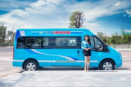 Hình ảnh xe Sao Limousine (tuyến Phú Yên - Nha Trang)