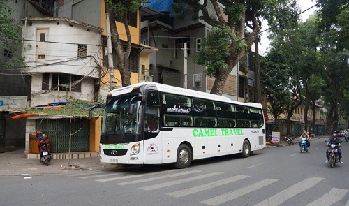 Hình ảnh xe Camel Travel (tuyến Hà Tĩnh - Huế)