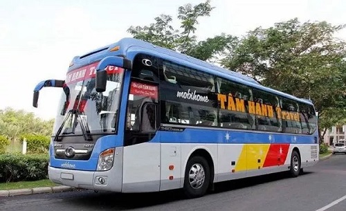 Hình ảnh xe Tâm Hạnh (tuyến Hồ Chí Minh - Phan Thiết)