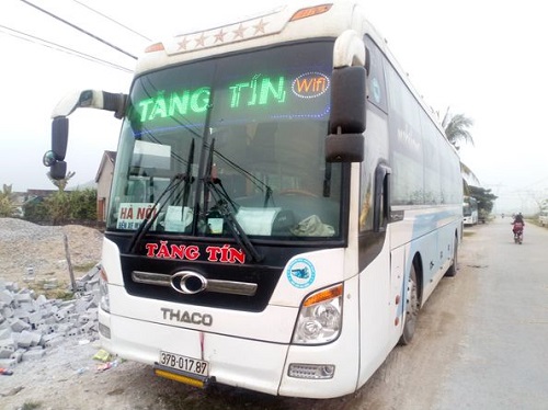 Hình ảnh xe Tăng Tín (tuyến Hà Tĩnh - Buôn Ma Thuột)