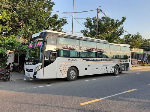 Hình ảnh xe Thuận An (tuyến Quảng Nam - Buôn Ma Thuột)