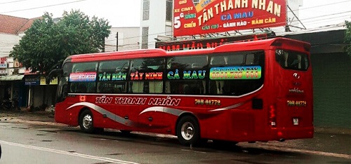Hình ảnh xe Tân Thanh Nhàn (tuyến Cần Thơ - Hồ Chí Minh)