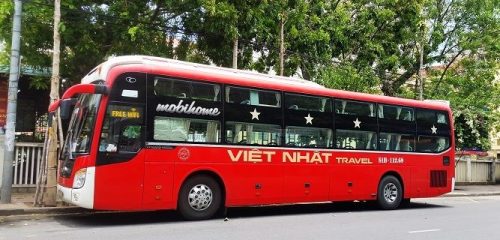 Hình ảnh xe Việt Nhật (tuyến Lâm Đồng - Phan Thiết)