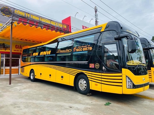 Hình ảnh xe An Anh Limousine (tuyến Lâm Đồng - Hồ Chí Minh)