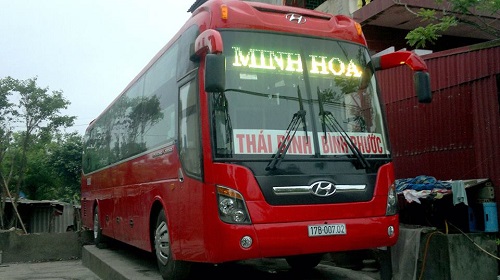 Hình ảnh xe Minh Hoa (Thái Bình) (tuyến Bình Phước - Hồ Chí Minh)