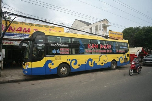 Hình ảnh xe Nam Phát (tuyến Lâm Đồng - Hồ Chí Minh)