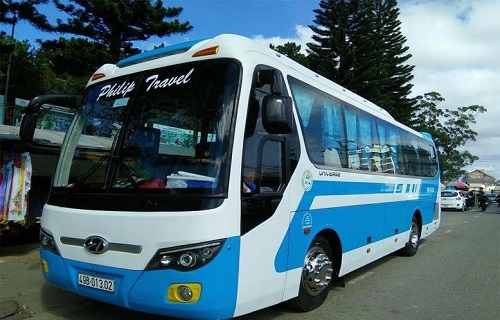 Hình ảnh xe Philip Travel (tuyến Lâm Đồng - Hồ Chí Minh)