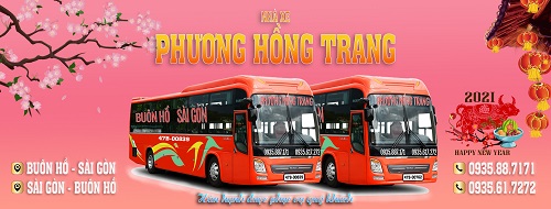 Hình ảnh xe Phương Hồng Trang (tuyến Đắk Lắk - Hồ Chí Minh)