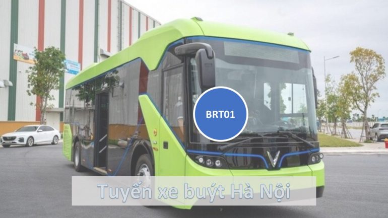 Xe số BRT01 - Xe buýt tuyến Hà Nội